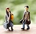 LU2000 Asian People Minifigures Small Size for Micro Landscape Desk Home Decoration Little Statue Mini Sclupture