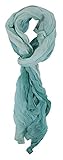Love Lakeside-Women's Washes of Color Summer, Lightweight Scarf Aqua Teal