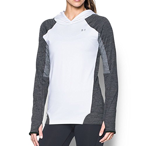 under armour hoodie silver women