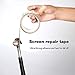 LEKNES Screen Repair Kit,Door Window Screen Repair Tape Fiberglass Covering Mesh, 3-Layer Strong Adhesive & Waterproof Repair Holes Tears - Black (2
