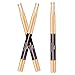 Mugig Drumsticks, 5A Wood Tip Hickory Drum Stick, for Kids,Adults, Professional and Beginner (3 Pairs)