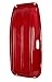 Lucky Bums Kids Plastic Snow Sled, 35-inch Toboggan, Red