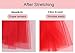 Simplicity Red Tutu Classic 4 Layered Satin Lined Ballerina Tutu Skirt, Red