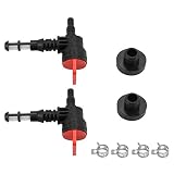 Hipa Fuel Shut Off Valve for Briggs and Stratton 192980GS 78299GS 80270GS Craftsman Snapper Troy-Bilt 3250-8000 Watt Portable Generator Pressure Washer