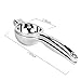 Flytt Lemon Squeezer Press,Manual Lime Squeezer,Citrus Juicer with Heavy Duty Design,Dishwasher Safe (Sliver)