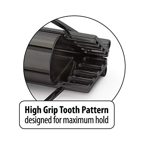 Speidel Men S Black Money Clip And Credit Card Holder Engravable Stainless Steel With Carbon Fiber Inserts - 