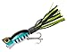 Arbogast Hula Popper Topwater Fishing Lure, Bass, G770 (1 3/4 in, 1/4 oz)