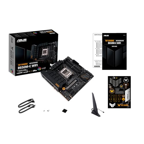 Placa Mãe Asus TUF Gaming B650M-E WIFI, Chipset B650, AMD AM5, mATX, DDR5, 90MB1FV0-M0EAY0