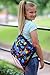 Paint Drawstring BACKPACKS // Neon Party Paintball Favor Bags // Paintball Favors Art Paint Drawstring Backpack // Artist Goodie Gift Bags Boys Girls Kids Sleepover Birthday Sports Tweens, 6 Pack, 12