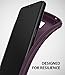 Ringke Onyx Compatible with LG G7 ThinQ Case Brushed Metal Design Flexible & Slim Dynamic Stroked Line Pattern Durable Anti Slip Shock Absorbent Cover for G7 Thin Q - Lilac Purple