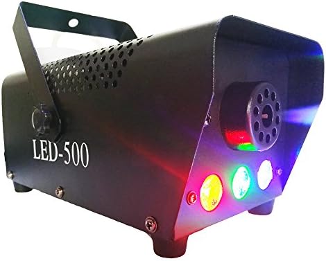 Vitrust Professional RGB Fog Smoke Machine 400W Wireless Remote Control Cold Smoker Generator for Stage Party with LED Light smoke ejector