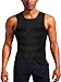 SEXYWG Mens Control Tummy Sauna Vest Neoprene Slimming Sweat Shirt Running Tank for Gym Weight Loss