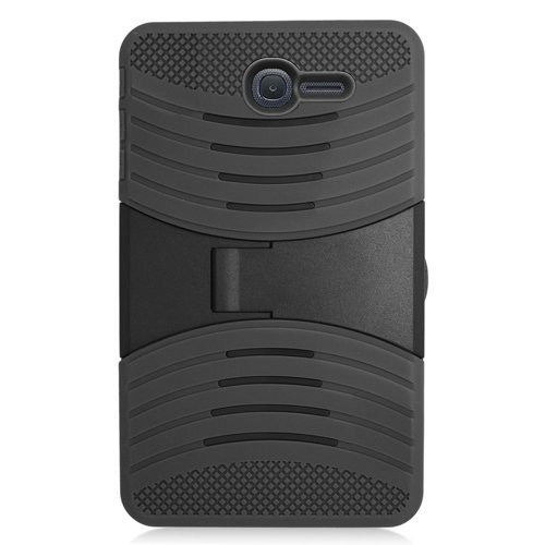 Alcatel One Touch POP 7 LTE Case ,High Impact Hybrid Drop Proof Armor Defender Full-body Protection Case Convertible Built in Stand for Alcatel Onetouch POP 7 LTE 2016 /9015W (T-Mobile) -Black