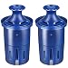 DSP Water Filter, Replacement Filters for Pitcher and Dispensers, Reduces Lead, BPA Free - 2 Count.