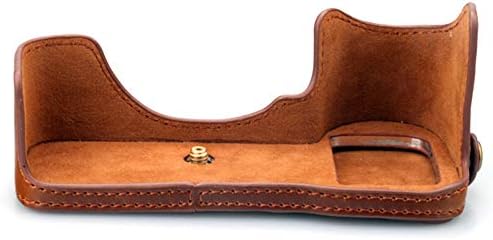 Leather Half Bottom Camera Case, Bag (Bottom Opening Version) – Protective Cover for Sony A7II A7RII A7MII