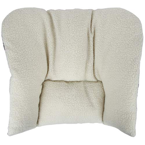 fleece back support pillow