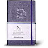 Panda Planner - PURPLE - Best Daily Calendar and Gratitude Journal to Increase Productivity, Time Management &amp; Happiness - Hardcover, Non Dated Day - 1 Year Return Guarantee