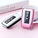Mofei for Lexus Key Fob Cover - Soft TPU Key Fob Case Protective Sleeve Protector Shell Keyless Remote Control Smart Key Holder Jacket with Key Chain for Lexus RX IS CT GS NX ES RC RCF GSF (Silver)