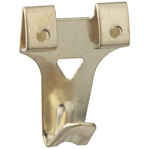 National Hardware N260-158 V2536 Super Hangers in Brass, 4 pack