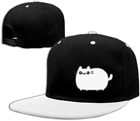 Sixskoo Men&amp;women Hat Pusheen The Cat Hiking Caps Hats Adjustable White