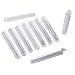 Squad Goods Blunt Tubes - Waterproof, Odor Sealing & Airtight Container - Set of 10 Clear