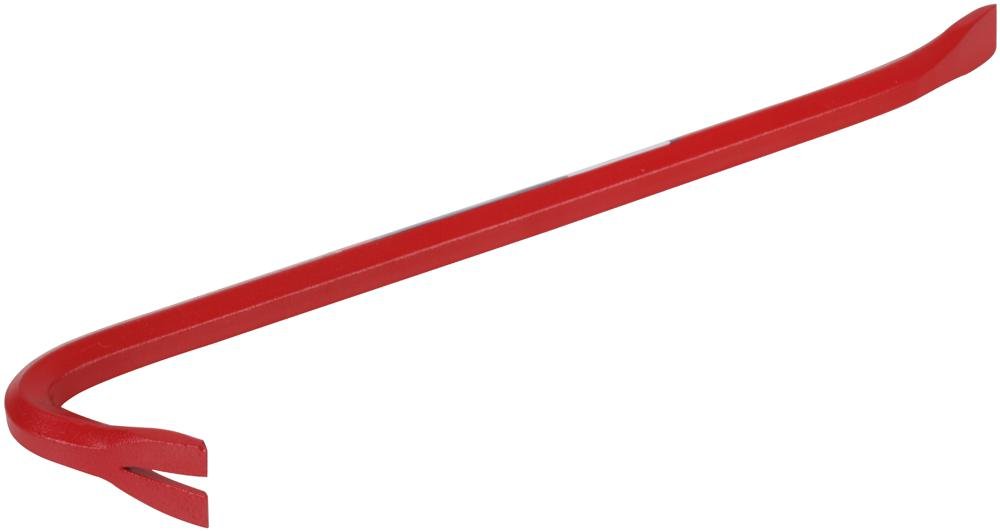 DURATOOL D03090 12" (300mm) Crowbar – Hardened Carbon Steel Wrecking Bar with Claw & Chisel Ends