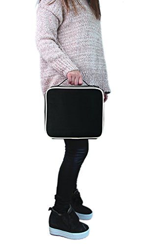 image for Relavel Cosmetic Travel Bag Makeup Train Case Makeup Bag Organizer Mak