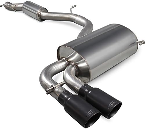 Scorpion SAU074C Car Exhaust Cat-Back System (Resonated) Daytona BLK