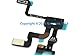 New Original iPhone 4s Power and Proximity Sensor Flex Cable with Power Button Bracket - NY1718