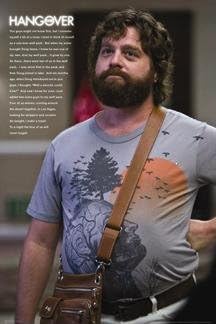 One Man Wolfpack - The Hangover 24x36 Zach Galifianakis Poster