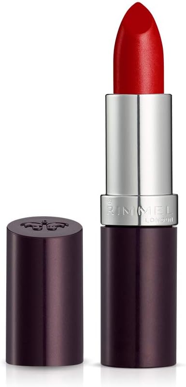 Rimmel Lasting Finish Lipstick 170 Alarm, Creamy Satin Finish, Long Lasting 8 HR Wear, Comfortable Formula, Rich Pigment