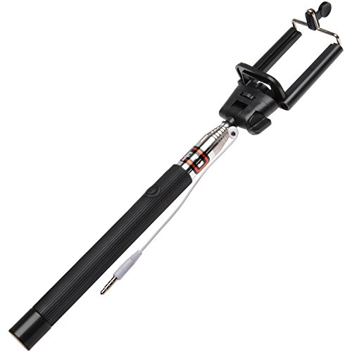 UPC 026127320982, Vidpro MP-12 Selfie Stick Monopod with Built-in Wired Shutter Release for Smartphones, Digital Cameras &amp; Action Cameras