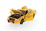 NYC New York City Taxi Cab Ford Crown Victoria 1:24 Scale I Love New York