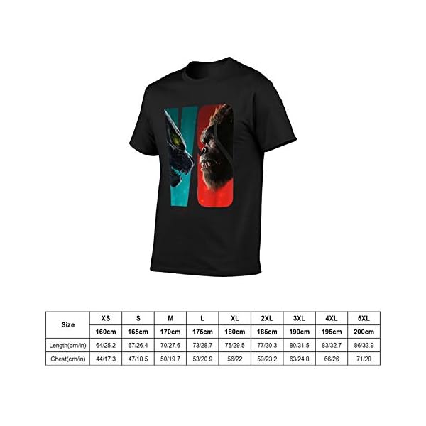 God-Zilla vs Kong Shirt Mens Womens 3D Print Graphic Short Sleeve T-Shirt - Image 3