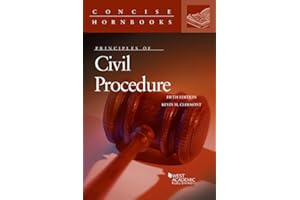 Principles of Civil Procedure (Concise Hornbook Series)