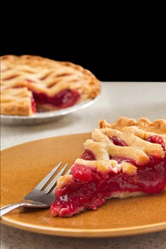 Slice of Cherry Pie Journal: 150 page lined notebook/diary