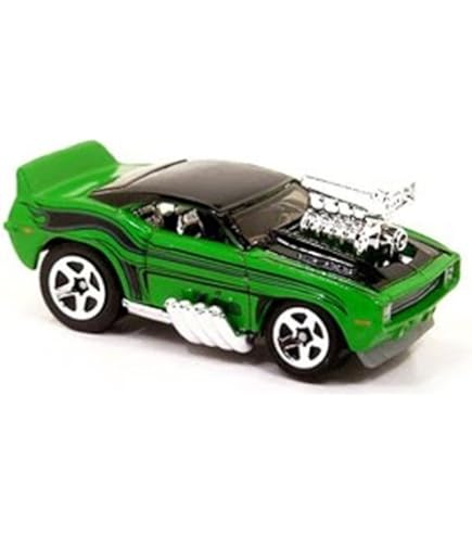 Amazon.com: Hot Wheels 2017 Tooned '69 Camaro Z28 Treasure Hunt