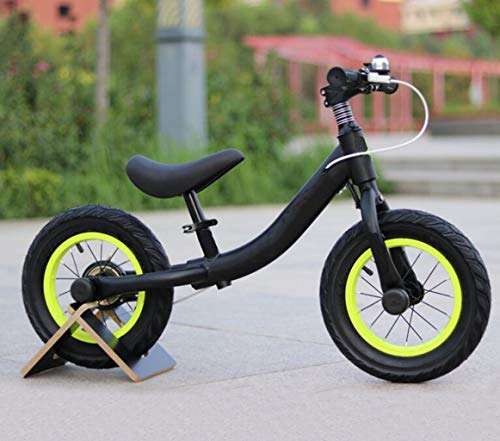 Children's Bicycle 12 inch Track car Two Rounds Without Pedal Walking Balance Training Bicycle Children's Impeller Riding car yo-yo Pedal Baby Wheel Suitable for 2-6 Years Old Boys and Girls - Thumbnail 7