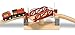 Melissa & Doug Swivel Bridge Wooden Train Set (47 pcs)