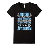 Women's Autism Shirt - Autism Awareness Shirt For Mom XL Black