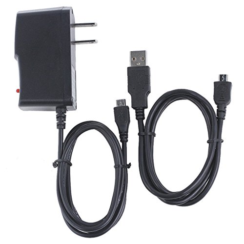 MaxLLTo AC/DC Wall Power Charger Adapter+USB Cord For Samsung WB30F WB31F WB1100F Camera