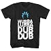 Rick and Morty Wubba Lubba Dub Dub Black T Shirt Rick Sanchez (XX-Large)