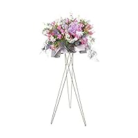 VatCat Elegant Plant Stand Metal Indoor Artificial Flower Display Holder Stand for Cemetery Wedding Party Dinner Restaurant Hotel Festival Decoration (41.3in,2 pcaks)