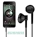 Certified iTech Gadgets Headphones [3 Pack] Earphones with Microphone Premium Earbuds Stereo and Noise Isolating Headset for Apple iPhone iPod iPad Samsung Galaxy LG HTC Other 3.5MM Devices (Black)