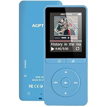 Amazon.com: AGPTEK A20 8GB MP3 Player with FM Radio/Voice Recorder, 70