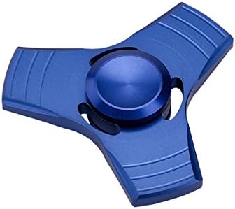 Tri-Spinner Fidget EDC Fidget Spinner Toy Stress Reducer,Amanico Hand Spinner Perfect for Adult &amp; Kids Blue