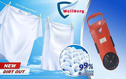 Wellberg Portable Plastic Mini Handy Bucket Size Washing Machine