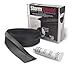 Storm Shield® 16’ Garage Door Seal Threshold Strip - Durable PVC Rubber Seal Strip - Flame Resistant, Weatherproofing Garage Door Installation - Epoxy Adhesive - Made in The USA
