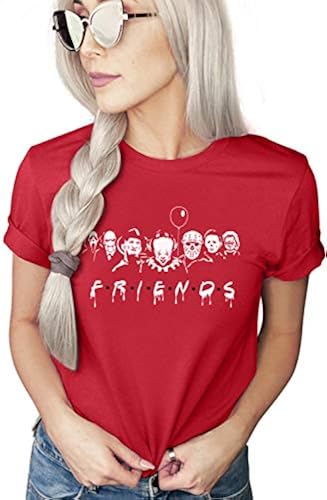 Friends of Horror T-Shirt Funny Halloween Shirt Costume Tee