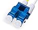 FiberCablesDirect LC-SC OS2 Fiber Patch Cable - 10Gb Duplex 50/125µm Singlemode Corning Glass | 2M (6.56ft) | Bulk Networking, Data Centers, Telecom, Enterprise Applications